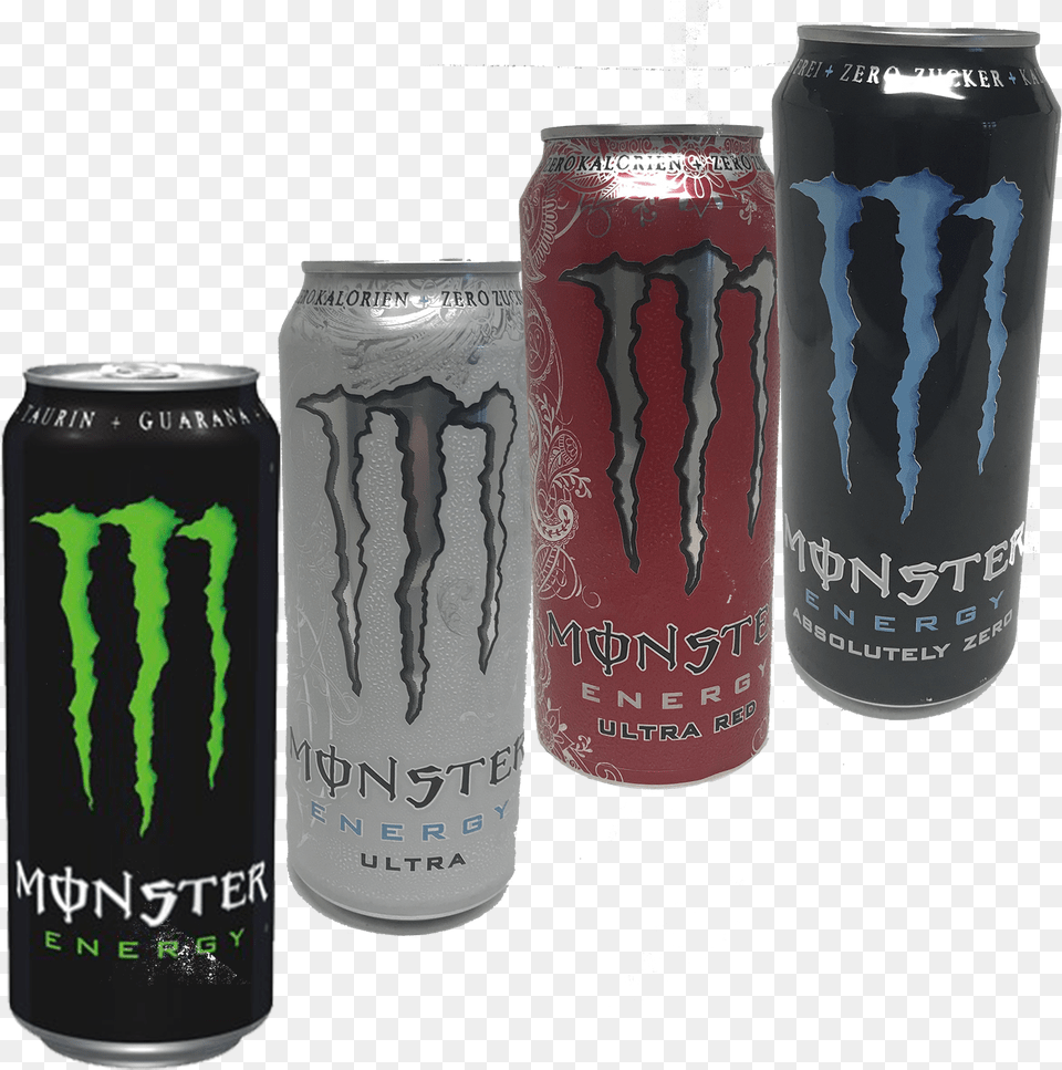 Monster Energy Drink Original, Can, Tin, Alcohol, Beer Png Image