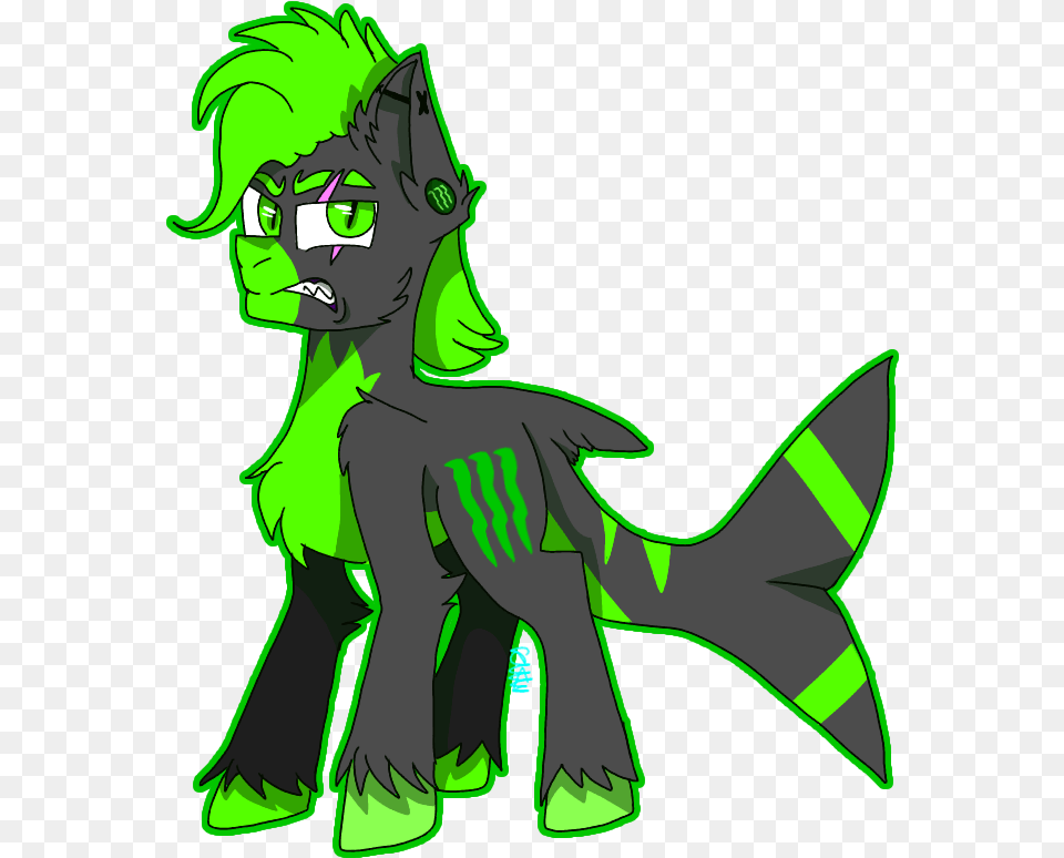 Monster Energy Drink Pone, Green, Adult, Female, Person Free Png Download