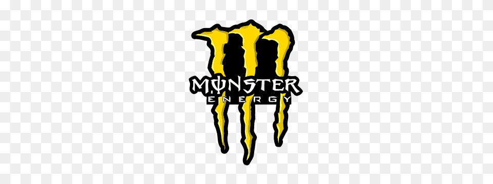 Monster Energy Logo Yellow, Trident, Weapon, Electronics Free Png