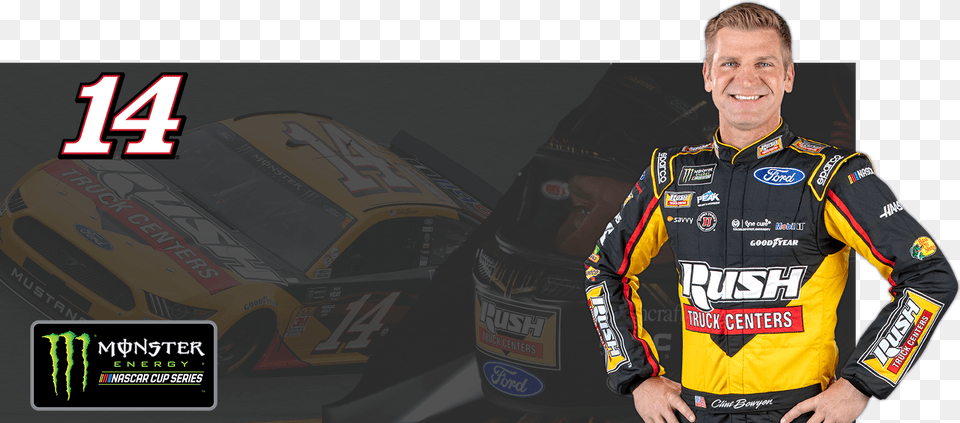 Monster Energy Nascar Cup Clint Bowyer, Adult, Person, Man, Male Png