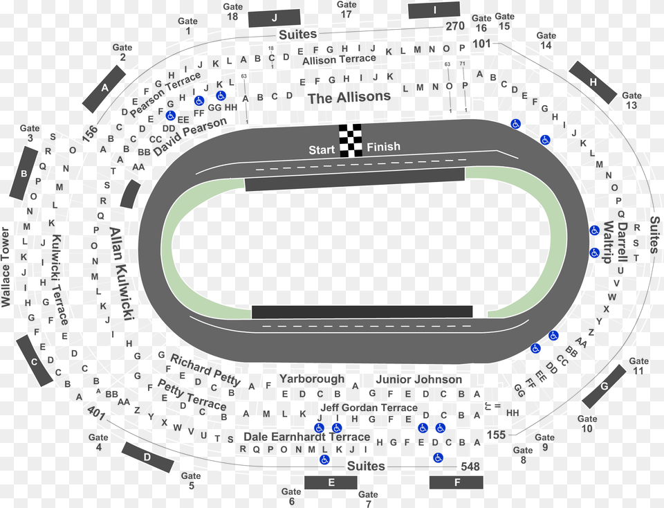 Monster Energy Nascar Cup Series Bristol Motor Speedway Suite Map, Cad Diagram, Diagram Png Image