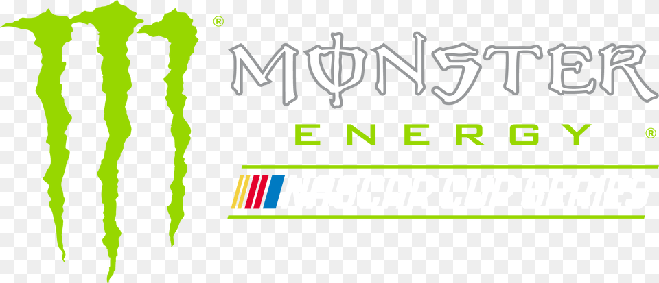 Monster Energy Nascar Cup Series Logo De Monster, Green, Outdoors, Nature, Adult Free Png