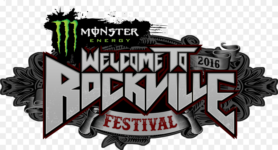 Monster Energy Welcome To Rockville Monster Energy 2017 Festivals, Publication, Book, Advertisement, Poster Png Image