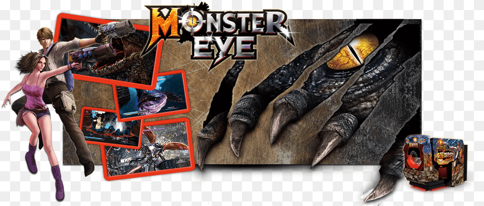 Monster Eye Arcade Characters, Electronics, Hardware, Person, Adult Free Png