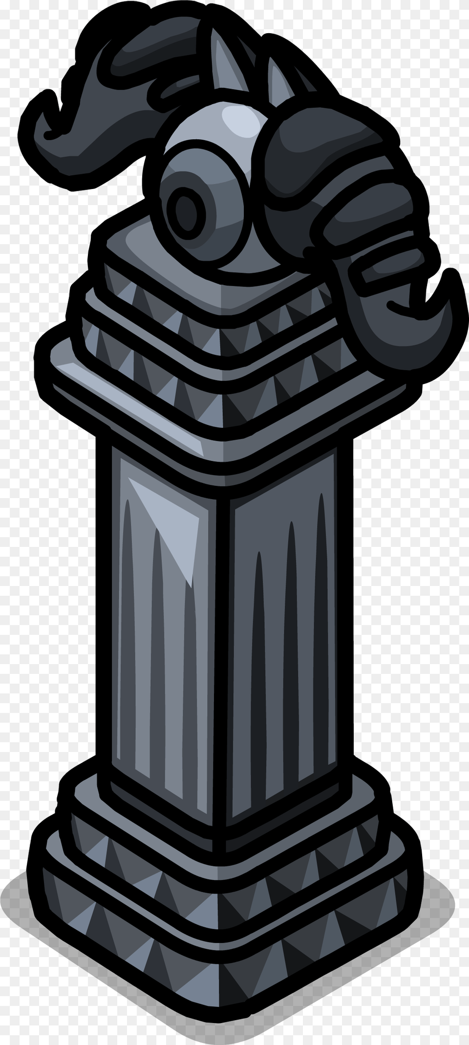 Monster Eye Pillar Sprite 003 Wiki, Architecture, Dynamite, Weapon Png