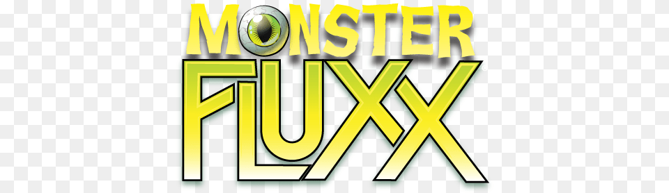Monster Fluxx Stacked Logo Looney Labs Horizontal, Green, Scoreboard Free Png Download