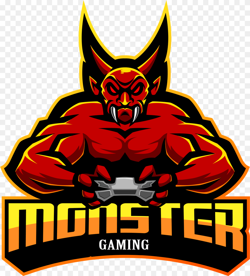 Monster Gaming Esports Logo Logo For Monster Gaming, Accessories, Art, Ornament, Dynamite Png Image