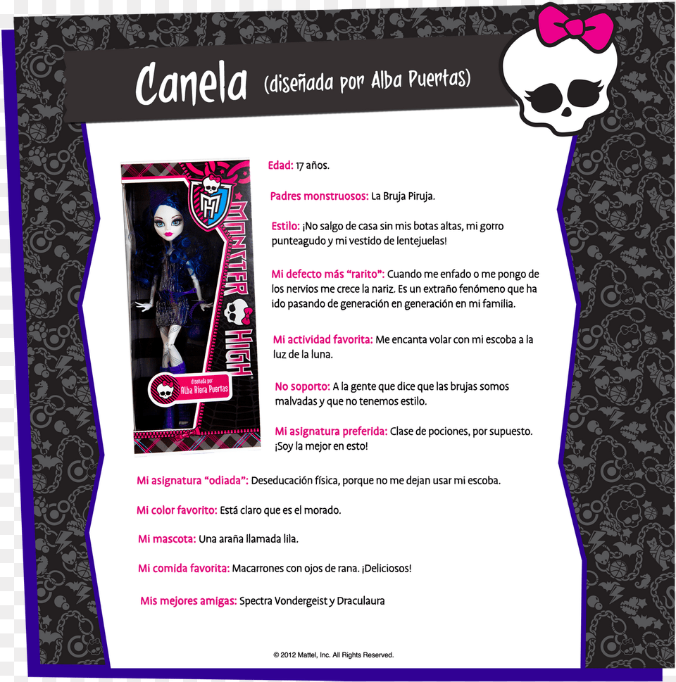 Monster High, Advertisement, Poster, Adult, Person Png
