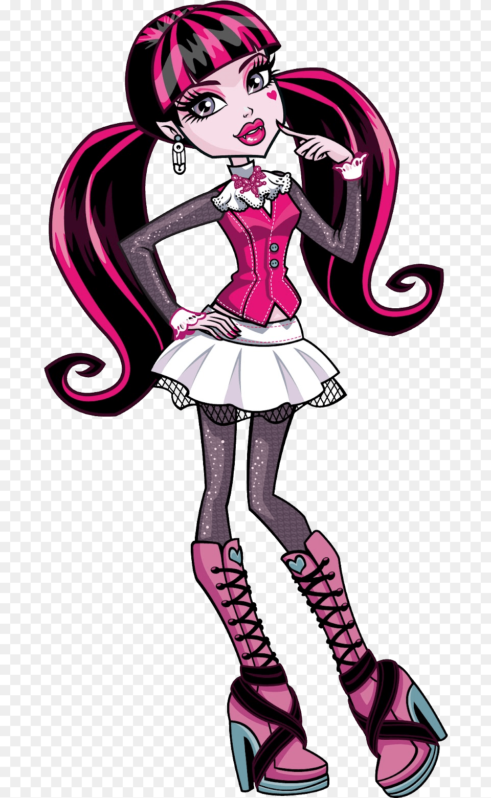 Monster High, Book, Person, Girl, Female Png Image
