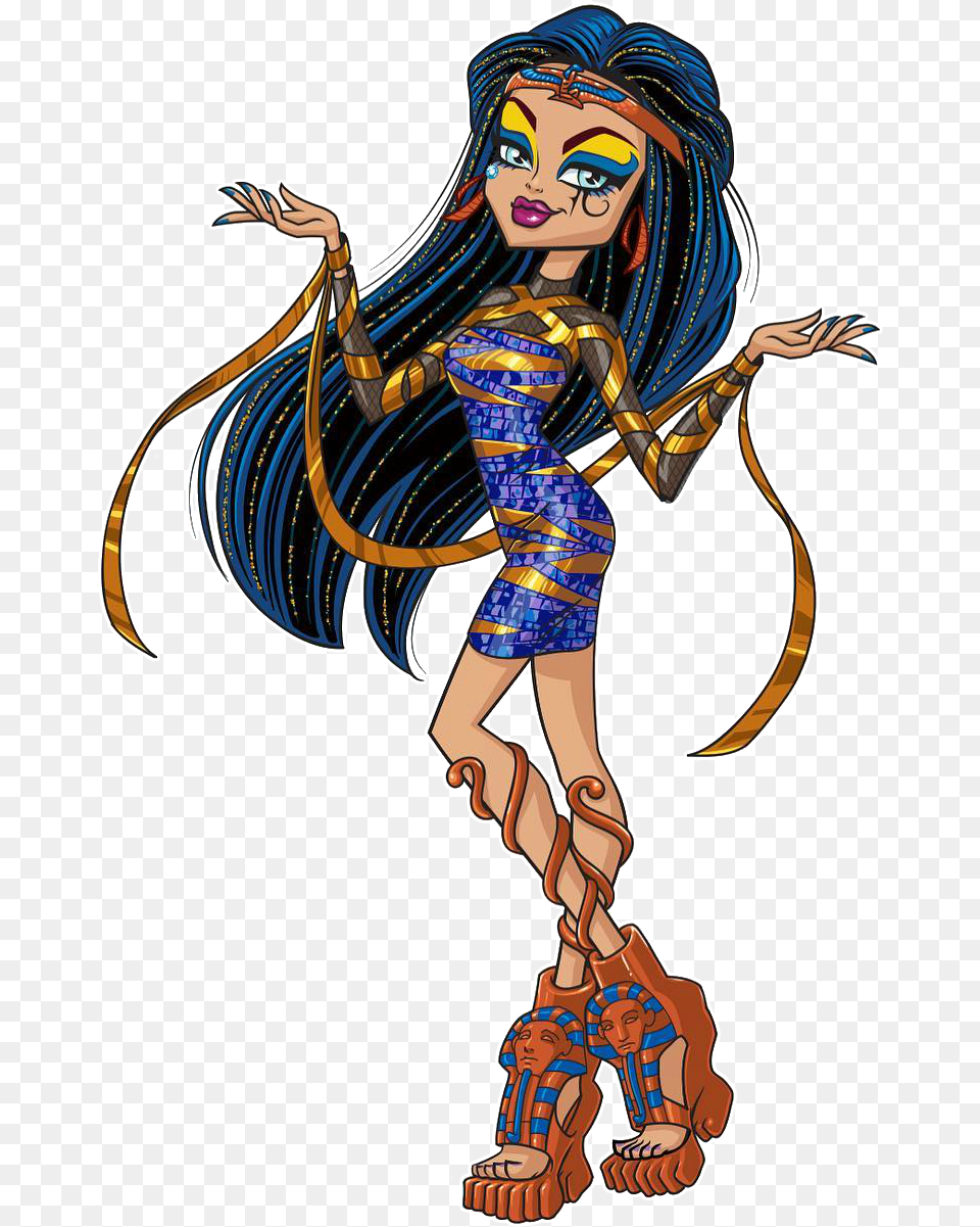 Monster High Boo York Cleo, Publication, Book, Comics, Adult Free Png