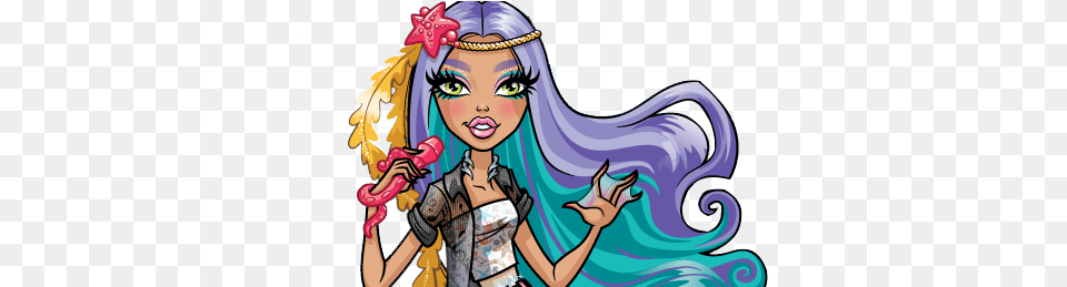 Monster High Characters Cartoon, Book, Comics, Publication, Adult Free Png Download