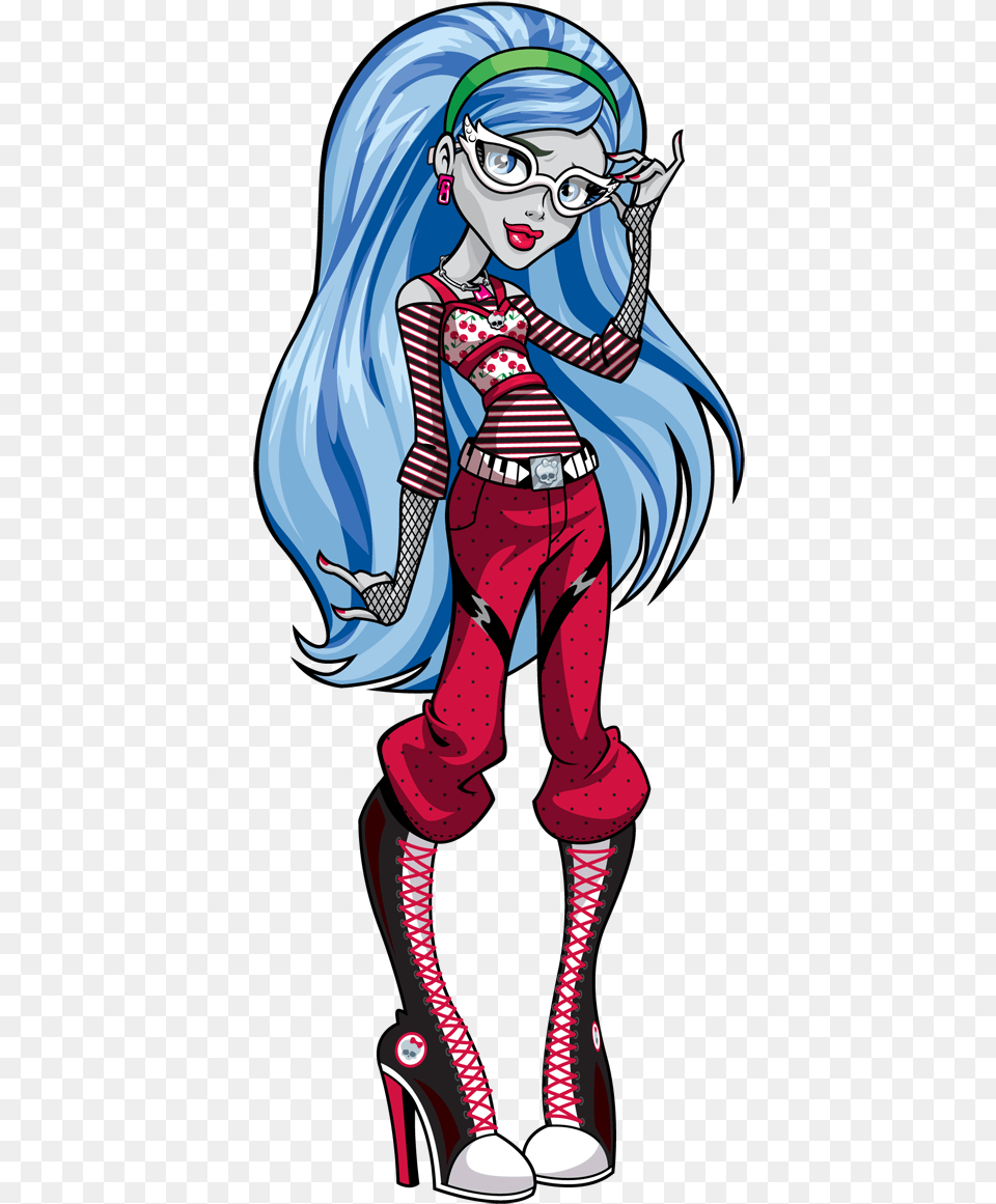 Monster High Characters Ghoulia, Book, Comics, Publication, Adult Png