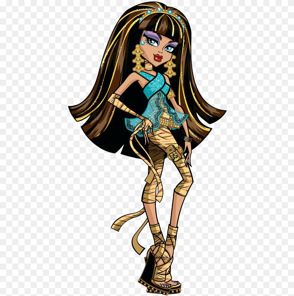 Monster High Cleo Cleo De Monster High, Book, Comics, Publication, Adult Free Transparent Png