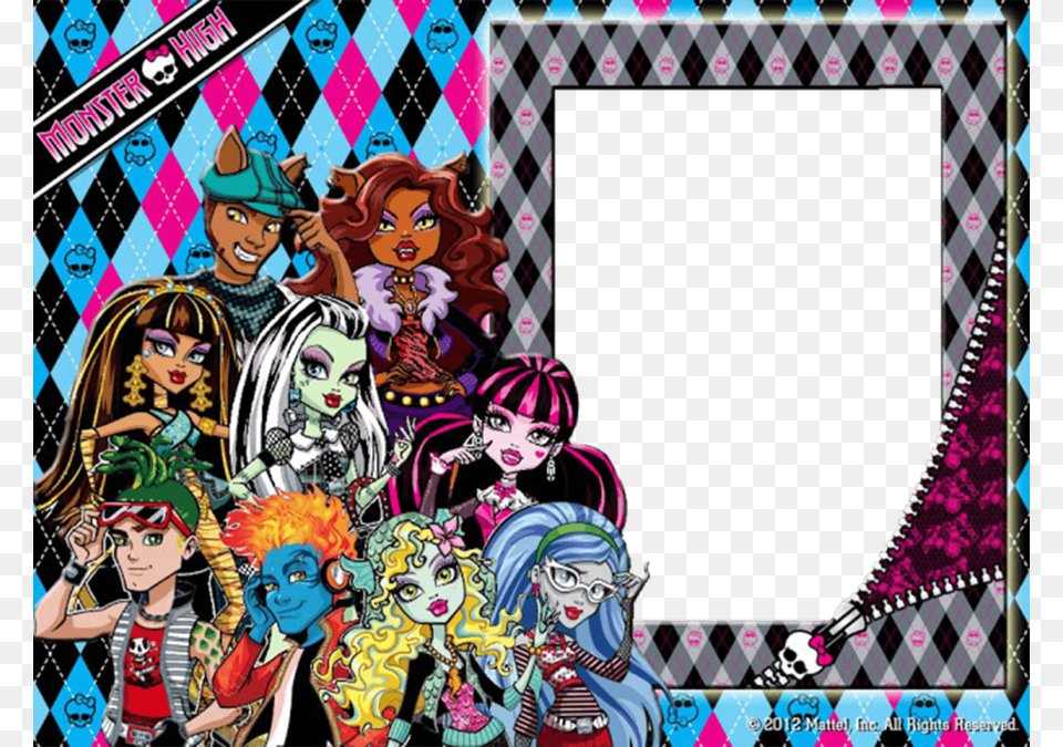 Monster High Clipart Monster High Picture, Publication, Book, Comics, Adult Png