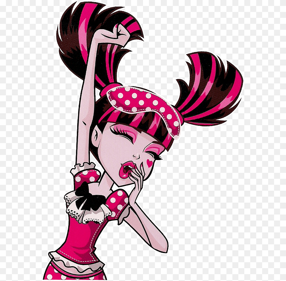 Monster High Draculaura Dead Tired, Book, Publication, Comics, Adult Free Png Download