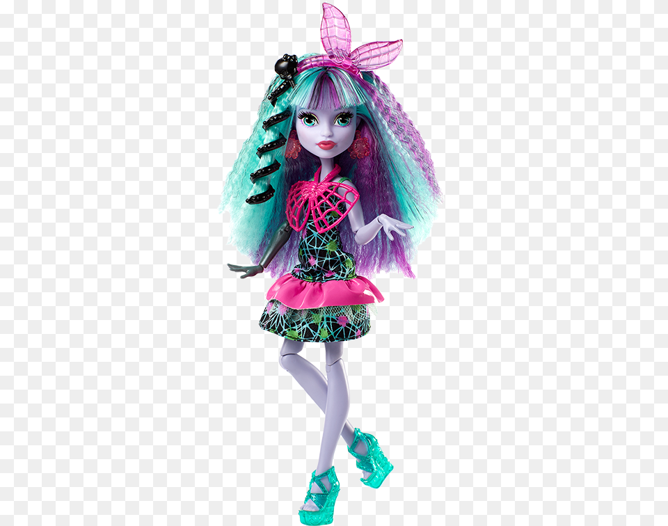 Monster High Electrified Dolls, Doll, Toy, Child, Female Free Png Download