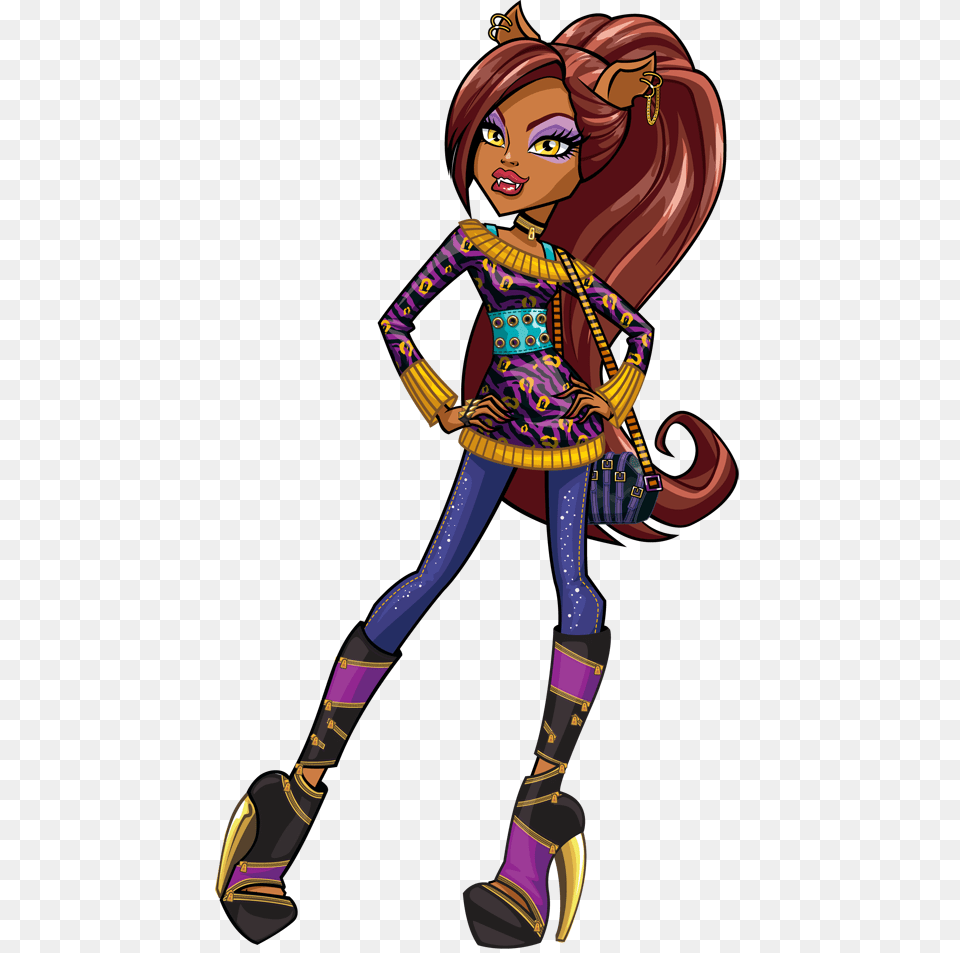 Monster High Frankie And Clawdeen, Book, Publication, Comics, Adult Png Image