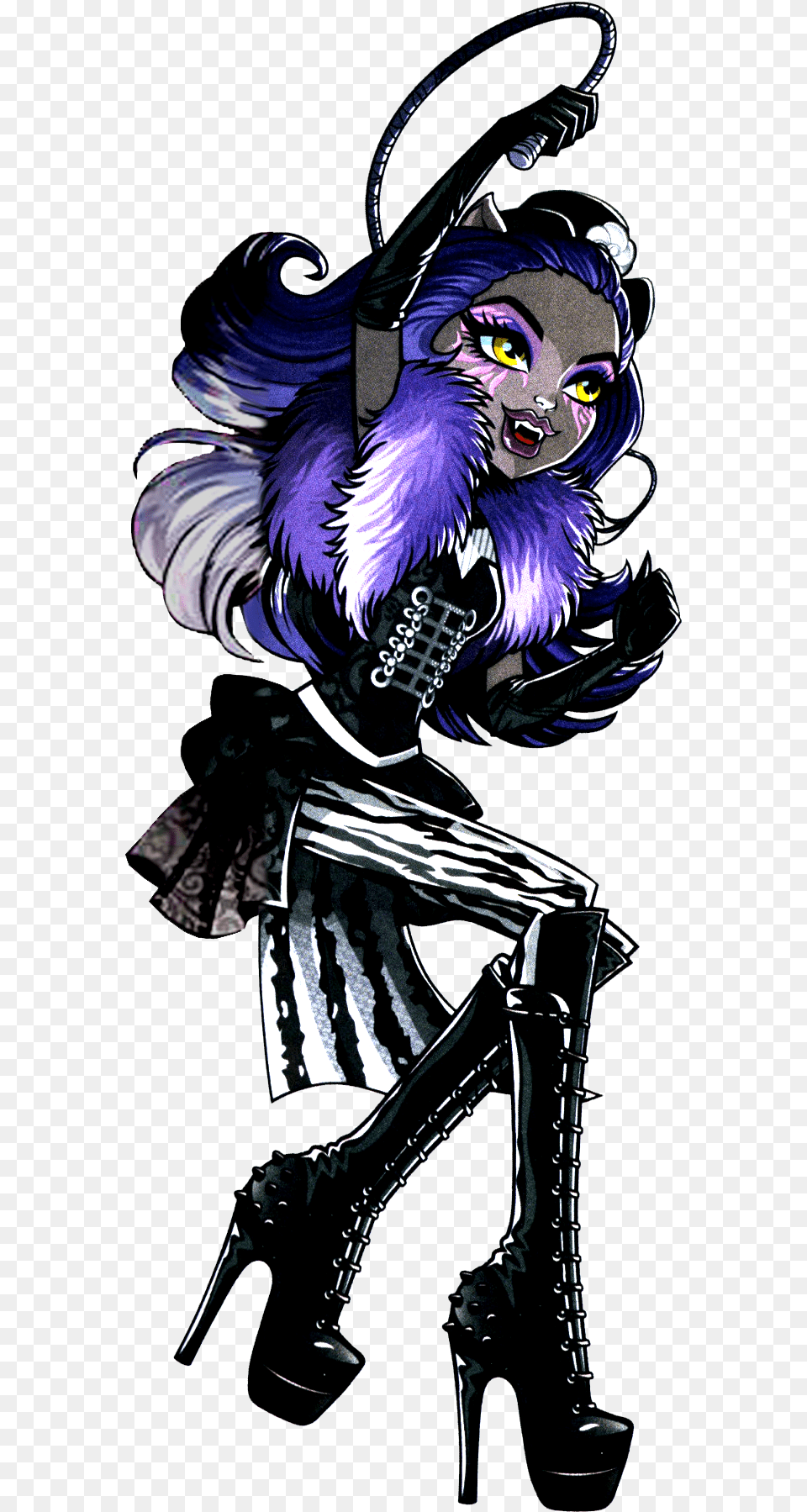 Monster High Freak Du Chic, Footwear, Book, Clothing, Comics Free Png