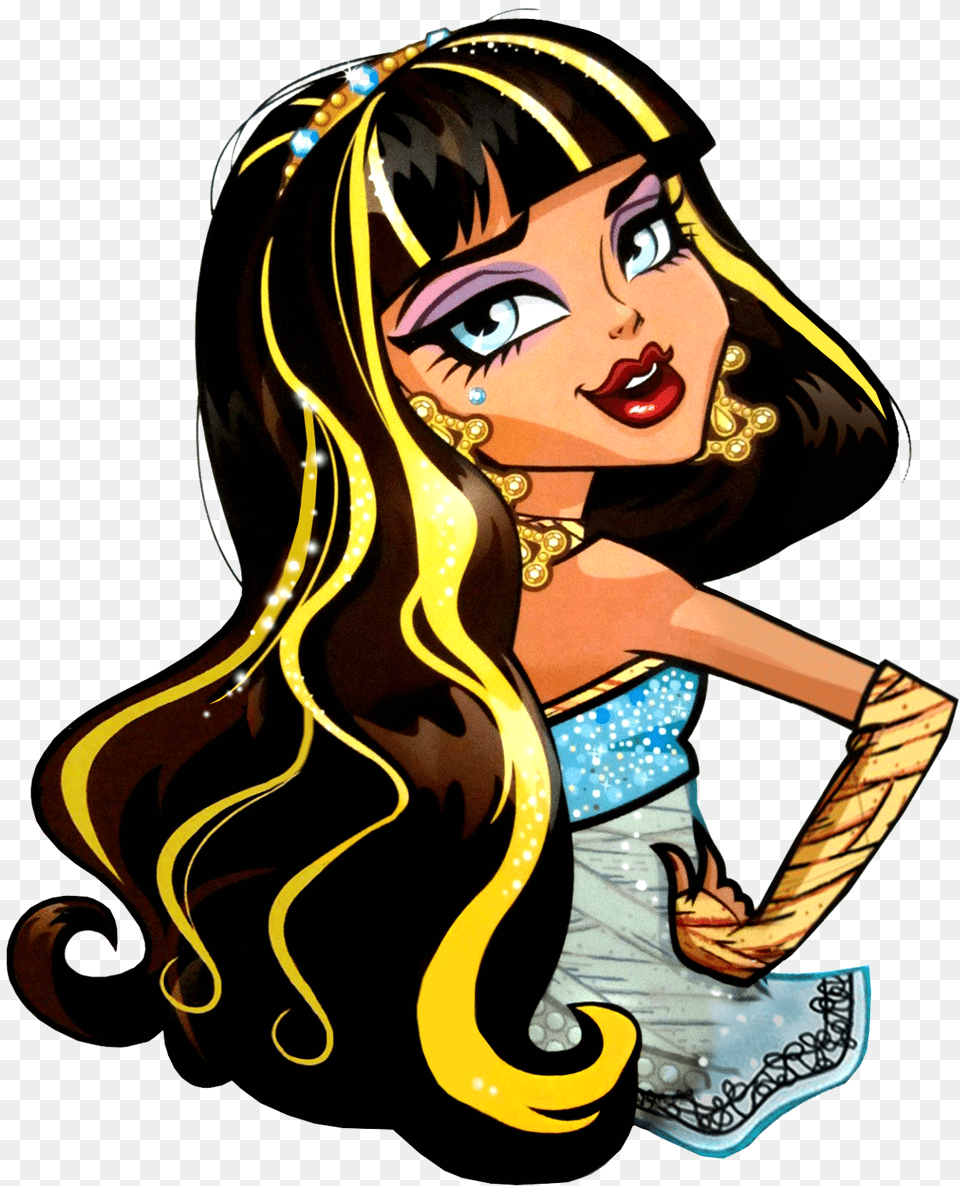 Monster High Icons, Adult, Book, Comics, Female Free Png Download