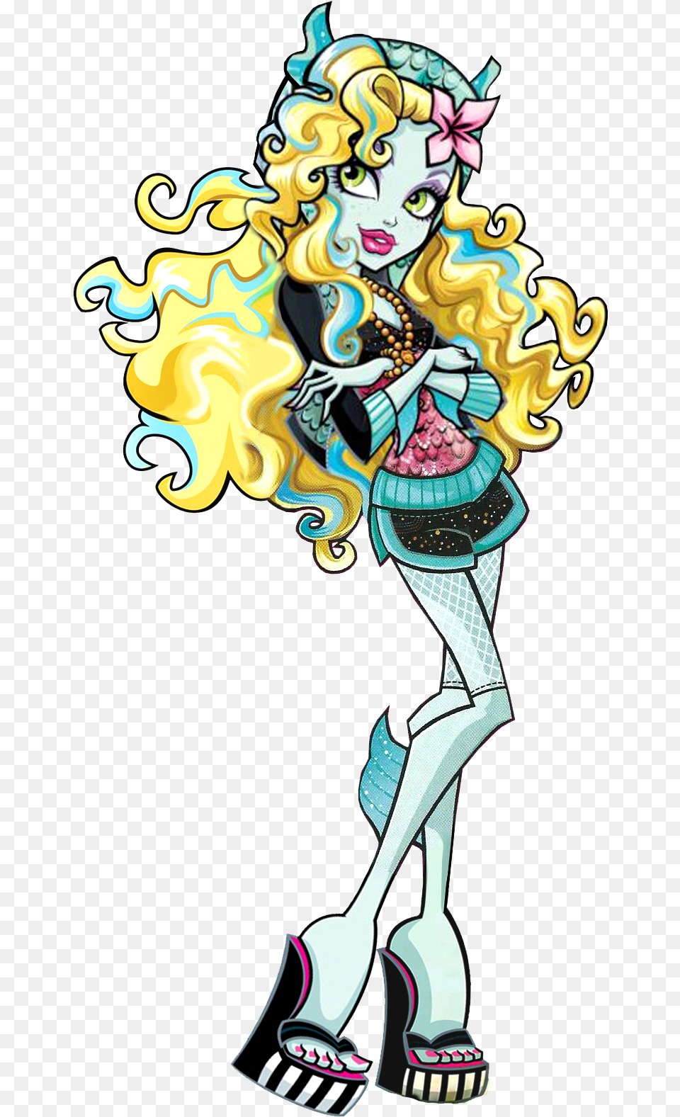 Monster High Lagoona Blue, Adult, Person, Woman, Female Free Transparent Png