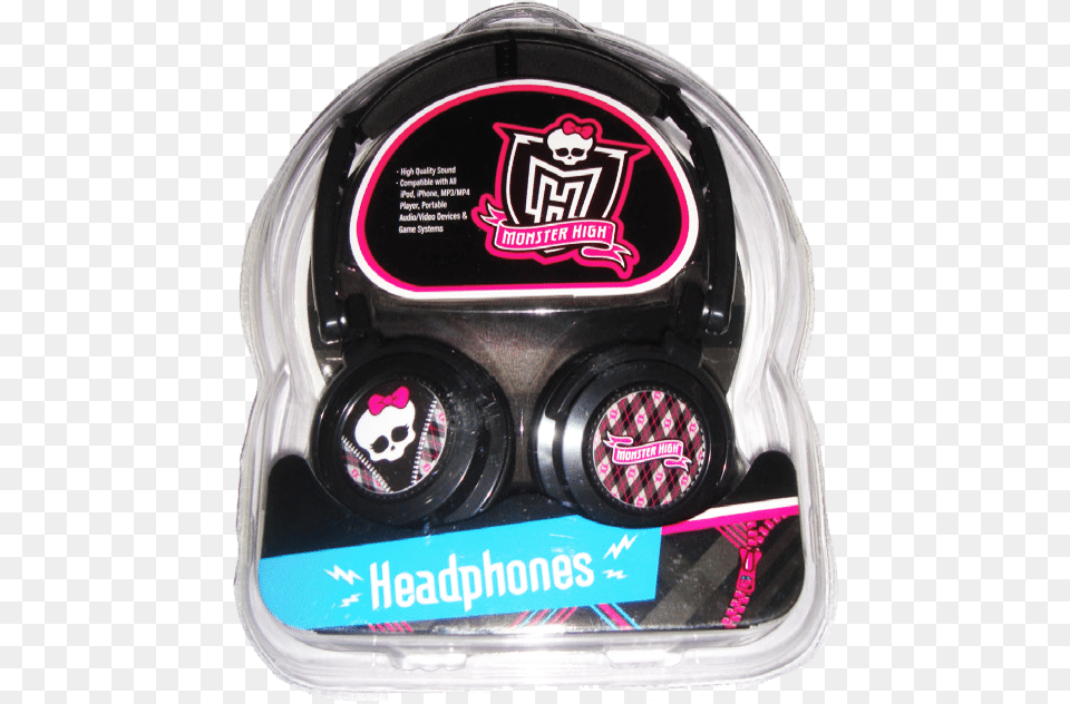 Monster High Lightweight Amp Compact Headphones Monster High, Helmet, Car, Transportation, Vehicle Png Image