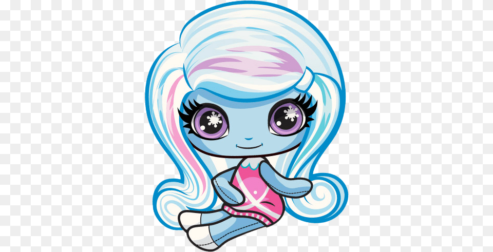Monster High Mini Monster High Minis Abbey, Book, Comics, Publication, Baby Free Png