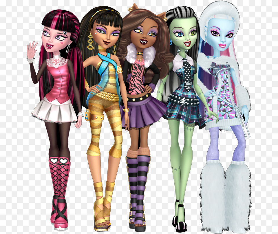 Monster High Monster High Movies Characters, Doll, Toy, Face, Head Png
