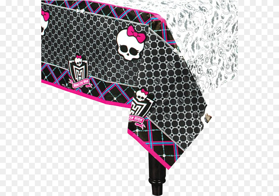 Monster High Paper Table Cloth Monster High Table Cover Party Supplies, Tablecloth Png Image