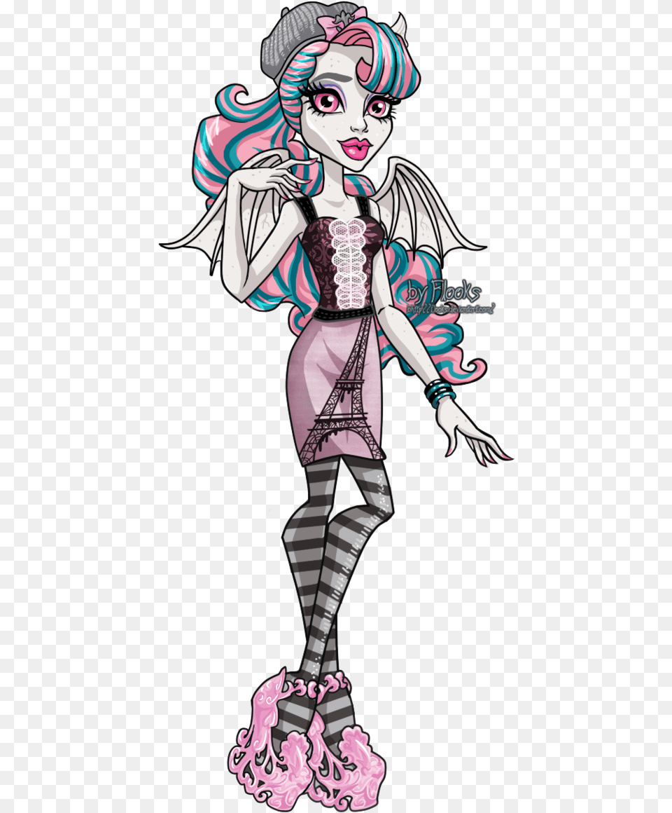 Monster High Scaris Rochelle Goyle, Book, Comics, Publication, Person Png Image