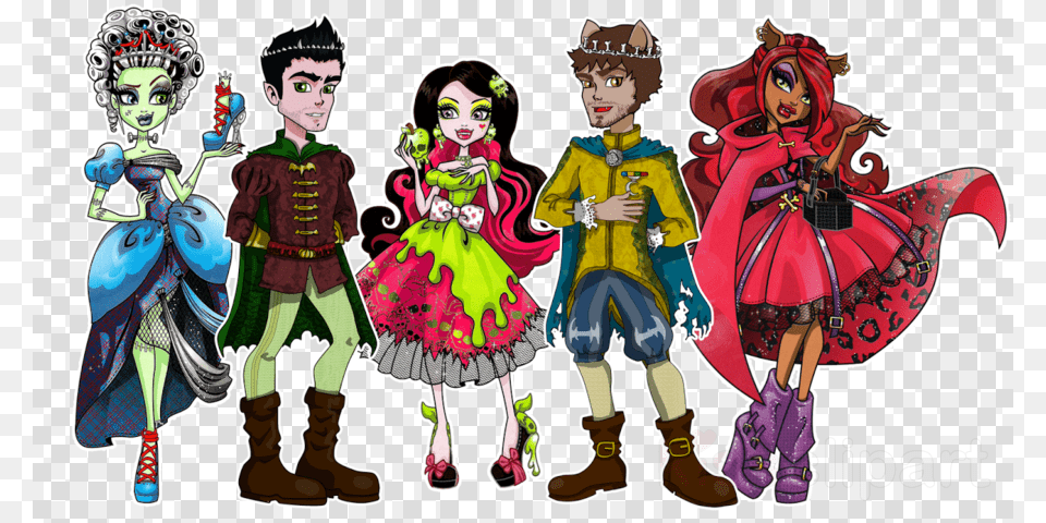 Monster High Story Draculaura Clipart Frankie Stein Monster High Scarily Ever After Draculaura As Snow, Publication, Book, Comics, Boy Free Png Download