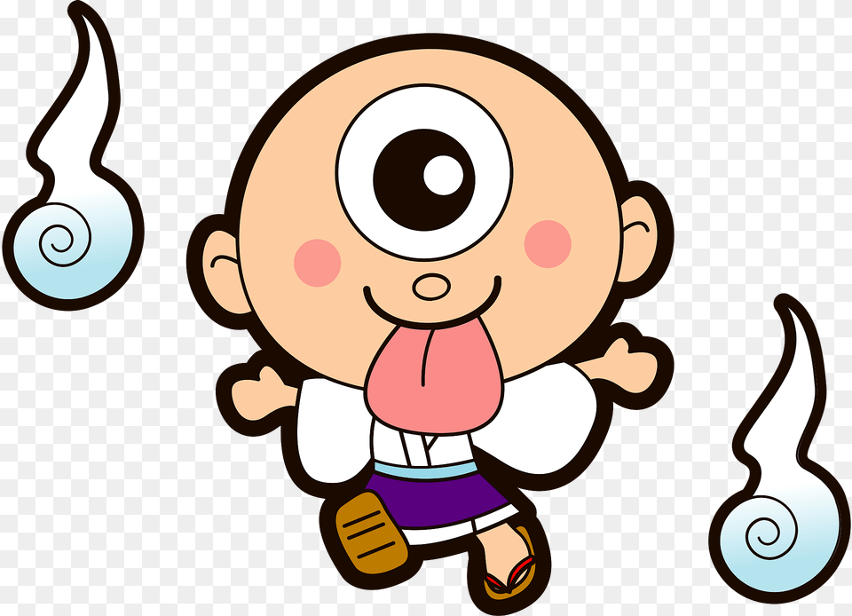 Monster Hitotsume Kozo Japanese Child Cyclops Clipart, Animal, Bear, Mammal, Wildlife Free Transparent Png