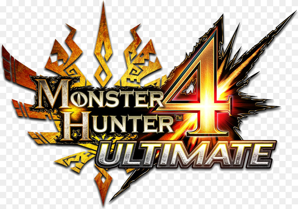 Monster Hunter 4 Ultimate Logo Monster Hunter 4 Ultimate, Emblem, Symbol Png