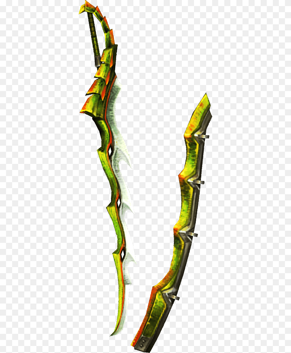 Monster Hunter, Weapon, Bow Free Transparent Png