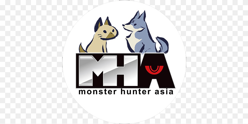Monster Hunter Asia Capcom Northern Breed Group, Logo, Animal, Canine, Dog Free Transparent Png