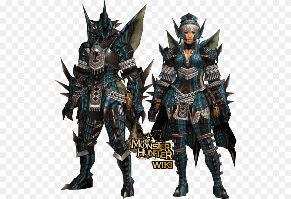 Monster Hunter Azure Rathalos Armor, Adult, Male, Man, Person Png