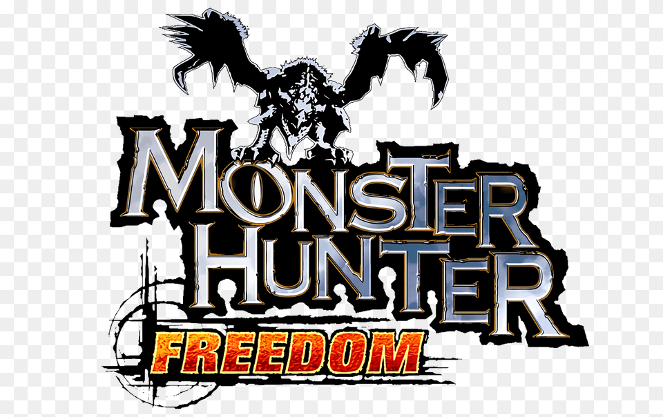 Monster Hunter Freedom Logo, Book, Publication Free Png Download