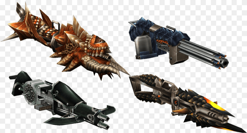 Monster Hunter Frontier G, Weapon, Animal, Dinosaur, Reptile Png Image