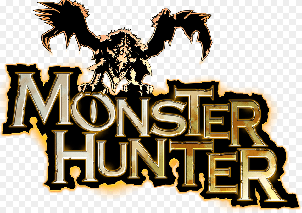 Monster Hunter Game Logo, Book, Publication, Person Png Image