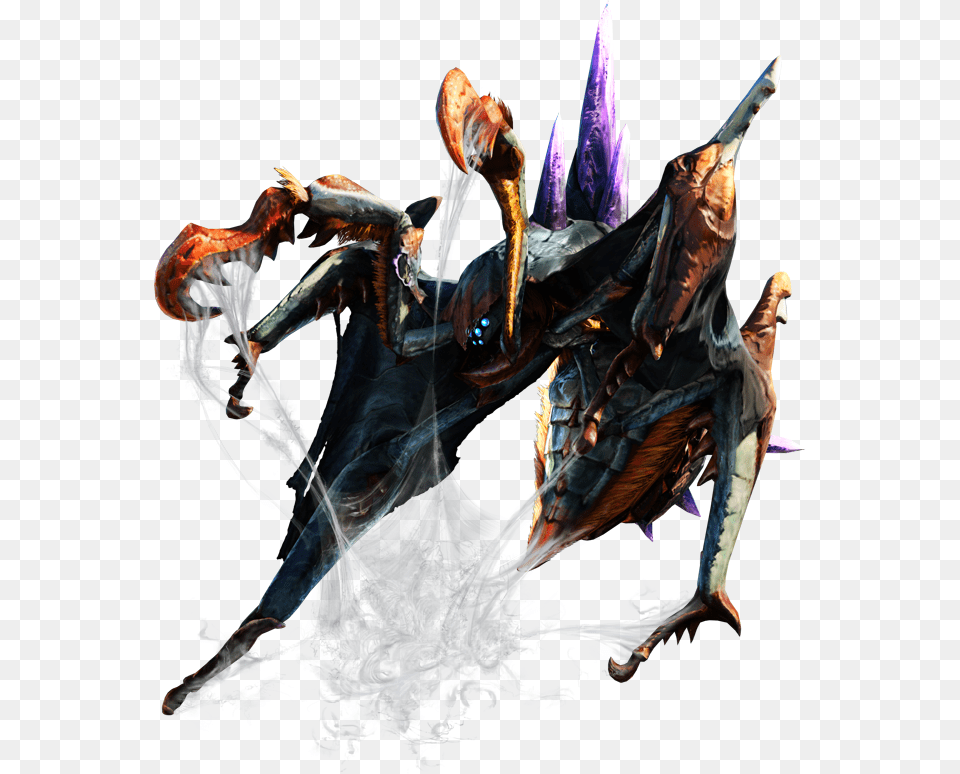 Monster Hunter Nerscylla, Animal, Dinosaur, Reptile Free Png