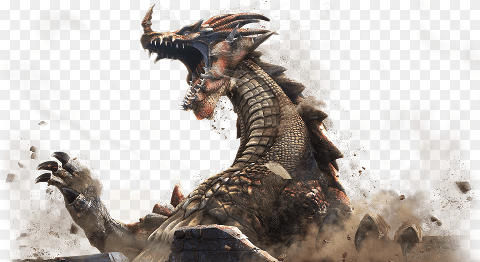 Monster Hunter World Background Image Zorah Magdaros Lao Shan Lung, Animal, Dinosaur, Dragon, Reptile Free Png