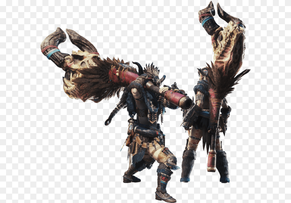 Monster Hunter World Hunting Horn, Adult, Male, Man, Person Free Transparent Png
