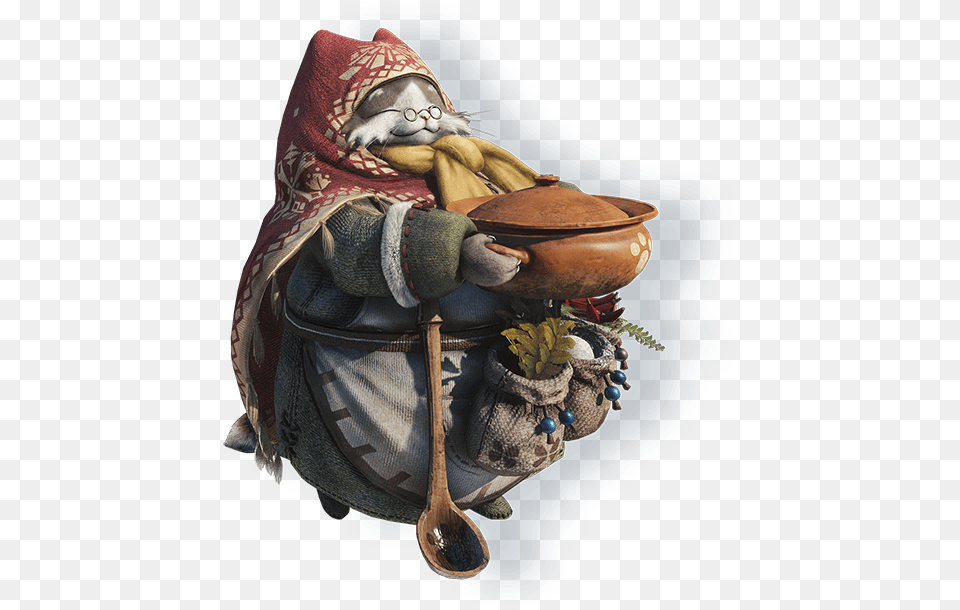 Monster Hunter World Iceborne Chef, Cutlery, Spoon, Art, Pottery Free Transparent Png