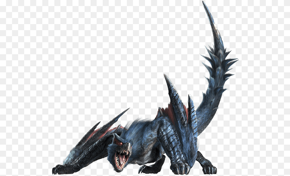 Monster Hunter World Iceborne Nargacuga Monster Hunter World, Dragon, Animal, Dinosaur, Reptile Png