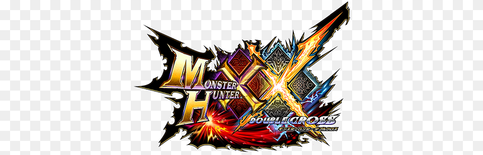 Monster Hunter World Monster Hunter Double Cross Logo, Art, Graphics, Advertisement Free Png
