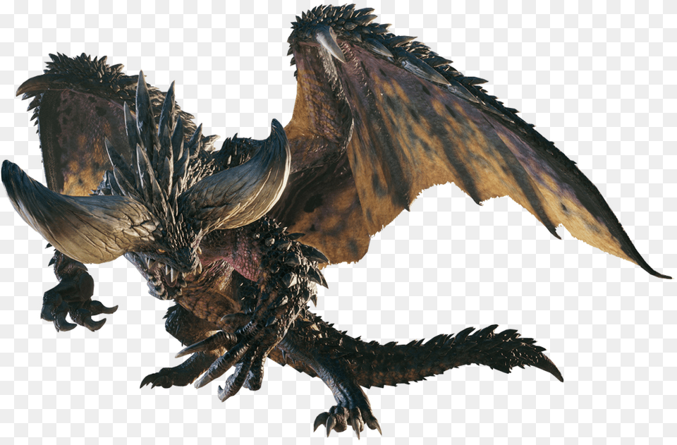 Monster Hunter World Nergigante, Dragon, Animal, Bird, Baby Free Transparent Png