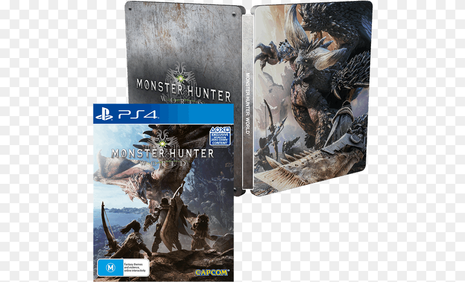 Monster Hunter World Ps4 Case Monster Hunter World Package, Electronics, Hardware Free Png Download