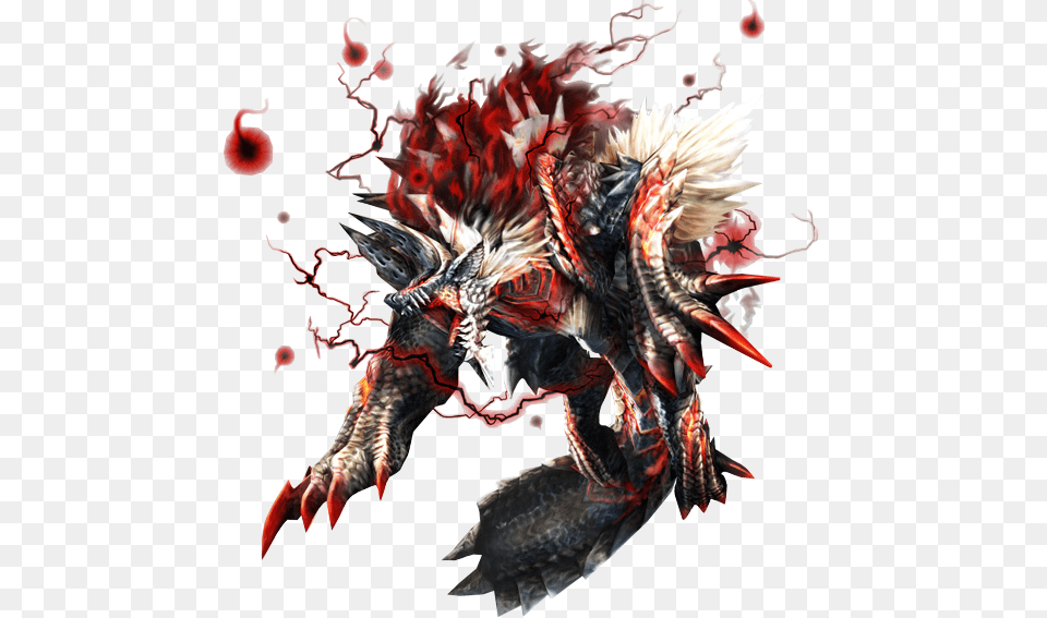 Monster Hunter Zinogre Black, Dragon, Electronics, Hardware, Animal Free Png