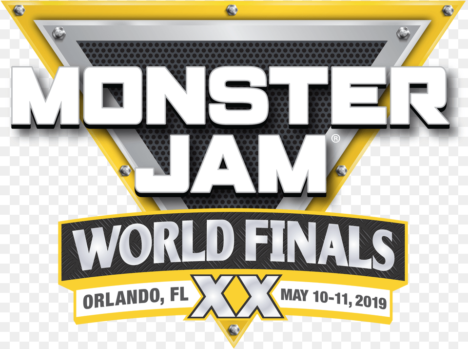 Monster Jam Logo World Finals, Scoreboard, Symbol Free Png Download