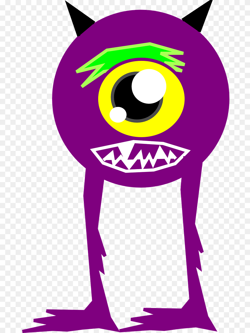 Monster Legs Cartoon, Purple, Person, Alien Png Image