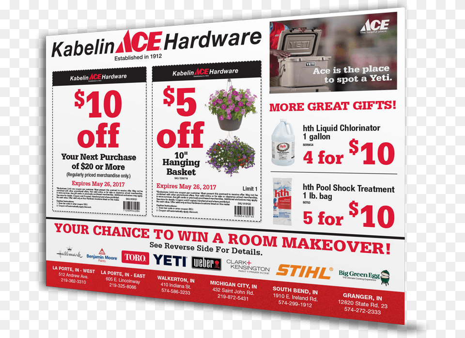 Monster Mailer Kabelin Ace Hardware, Advertisement, Poster, Plant, Text Free Png Download